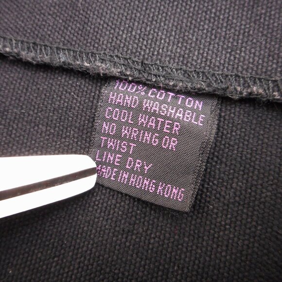 Vintage Laurel Burch Art Canvas Tote Bag Purse Shoulder Whimsigoth Colorful Cat - Picture 12 of 14